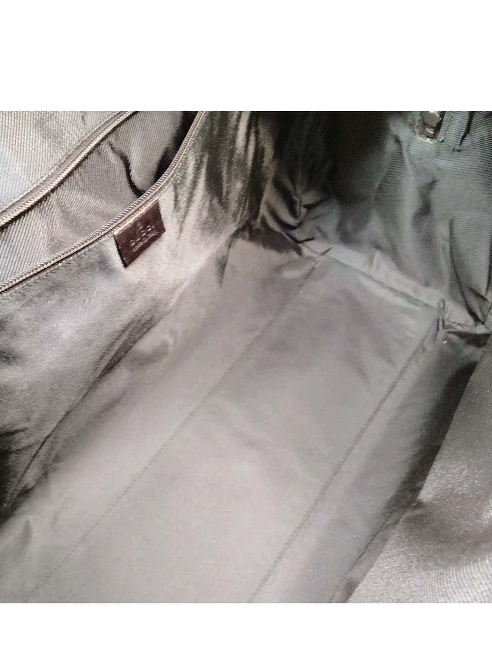 Gucci Brown Monogram Duffel Bag - Picture 7 of 9